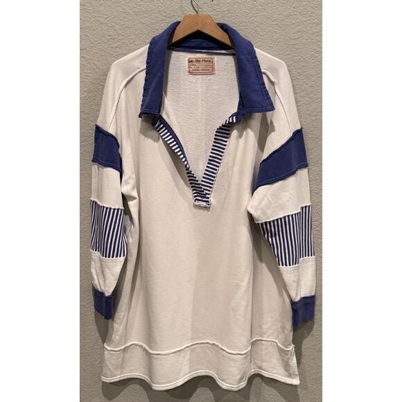 Free People x We The Free Clean Prep Polo Size Large - Picture 11 of 12